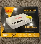 Ske Mini Ups 8800MAH Portable Battery Backup DC5V New. Price: $29.95.