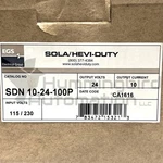 Sola SDN10-24-100P Power Supply New 240W 24V Dc 10A Switching Din *usa Seller*. Price: $251.64.