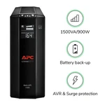 Apc Back-ups BX1500M 1500VA 900W Battery Backup Avr 10 Outlets New. Price: $189.95.