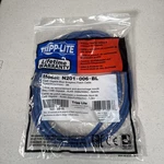 Tripplite CAT6 Snagless Cable RJ45 M/m N201-006-BL New. Price: $6.69.