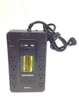 Cyberpower 650VA 8-OUTLET Uninterruptible Supply ,no Battery, Working Used. Price: $27.97.