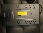 600VA 300W Ups Amazonbasics, 8 Outlets, Standby Uninterruptible Power Supply New. Price: $14.44.