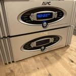 2X Home Theater Apc S10 Silver 1000VA Audio Video Power Conditioner No Batt Used. Price: $675.00.