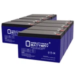 Mighty Max 12V 7AH Gel F1 Replaces Opti-ups ES550C, ES1000C, ES1000C-RM 8 Pack New. Price: $149.99.