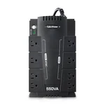 CP550SLG Standby Ups Battery Backup Surge Protector, 550VA/330W, 8 Outlet... New. Price: $125.00.