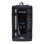 Cyberpower AVRG900LCD Intelligent Ups System, 900VA Lcd, Black New. Price: $203.17.