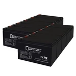 Mighty Max 12V 7AH F2 Replacement Battery For Apc Back-ups BX1200 10 Pack New. Price: $159.99.