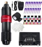 Mast Sai Rotary Tattoo Pen Machine Kit Power Supply Ink Needles Pedal New. Price: $84.96.