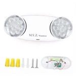 Led Emergency Lights With Battery BACKUP,120/277V Two Headdjustable Pack New. Price: $29.50.