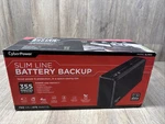 Cyberpower Pc Battery Back-up System & Surge Protector 8-OUTLET New. Price: $99.99.