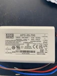 Meanwell Apc 35-700 Ac To Dc Power Supply Eclosed Led Driver New. Price: $40.00.