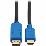 Tripplite P5820108K6 10FT Displayport 1.4A To Hdmi Active Cable New. Price: $55.29.