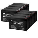 12-VOLT 8AH Ups Backup Battery Replaces 7.5AH Werker WKA12-7.5 Pack New. Price: $179.19.