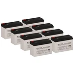 Sigmastek Battery Set Of 8 For Apc SU2200R3X167 Ups, Sla Rechargeable 12V 7.5AH New. Price: $128.99.