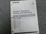 Caterpillar Ups 900 Systems Test Adjusting Shop Service Repair Manual CSE1- Very. Price: $69.34.