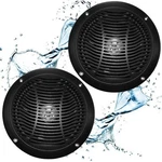Pqn Audio RV510-4BK Inch Dual Cone Waterproof Marine Speakers. Price: $91.46.