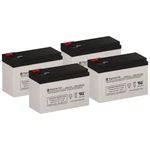 Tripp Lite SMART2200RM2U Ups Sigmastek SP12-7.5(T2) Battery Replacement Set Of 4 New. Price: $73.99.