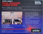 Maxsa 37313-RS Right Dual Laser Parking Guide For Garage New. Price: $19.99.
