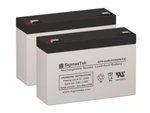Tripp Lite RBC62-1U Replacement Battery Set (2 Batteries 6V 9AH) New. Price: $28.96.