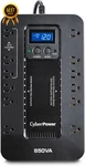 Cyberpower EC850LCD Ups Battery Backup 850VA 510W 12 Outlets Eco Surge Protector New. Price: $162.00.