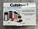 Cuisinart 15-PIECE CPB-300P1 Personal Blender W/ Smartpower Chip System Used. Price: $49.99.