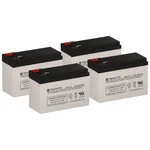 Sigmastek Battery Set Of 4 For Tripp Lite SMART2200RM2U Ups, Sla Agm 12V 7.5AH New. Price: $73.99.