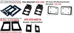Apc Ups Bracket 870-24120B, 870-11548A, 870-6857A, 870-1252A Open. Price: $22.99.