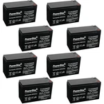 Replacement For American Power Conversion RBC26 RBC27 RBC12 12V 9AH - 8 Pack New. Price: $169.88.