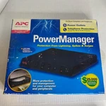 Apc Power Manager Surge Protector /cord Management PW5TLR New. Price: $24.99.