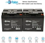 Raion Power 12V 18AH Battery For Apc Smart-ups SUA3000XLT 4PK New. Price: $169.99.