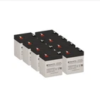 Apc SRT3000RMXLA Ups Replacement Battery Set Of 8 By Sigmastek 12V 5.5AH T2 New. Price: $109.99.