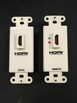 Tripp-lite P167-000 Hdmi Over Dual CAT5 Extender Wallplate Kit Used. Price: $20.00.