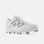 New Balance V7 Pu Molded PL3000W7 White Baseball Cleats Width 2E MOT05. Price: $111.00.