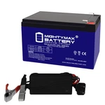 Mighty Max 12V 12AH Gel F2 Battery Replaces Apc SU620NET + Chargr New. Price: $49.99.