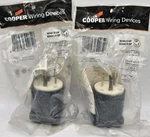 Lot Of New Eaton L620P Locking Plug 20A-250V 2-POLE 3-WIRE Grounding. Price: $24.49.