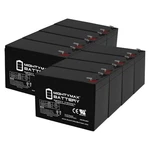 Mighty Max 12V 9AH Sla Battery Replacement For Apc Back-ups Pro 1500 8 Pack New. Price: $159.99.