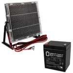 Mighty Max 12V 5AH F2 Sla Battery Replaces Apc SURTD5000RMXLT3U + Solarpanel New. Price: $39.99.