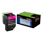 Lexmark 701XM 70C1XM0 Toner Cartridge Magenta Genuine CS510DE CS510DTE New. Price: $35.00.