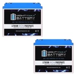 Mighty Max 12V, 50AH, Lithium, Battery Compatible With Clary SP1000SN - Pack New. Price: $249.99.