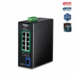 Trendnet TI-BG5091, 9-PORT Industrial 2.5G Din-rail Poe++ Switch With 10G Sfp+ New. Price: $369.99.