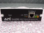 Apc Smart Slot AP9617 Network Management Card 10/100 Genuine Used. Price: $11.99.