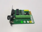 Powerware 1018346B Xslot Relay (AS/400) Interface Adapter Card 1018460 Rev New. Price: $141.55.