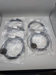 Lot Of Apc 7FT Black RJ-45 CAT-5E Ethernet Patch Cables, New. Price: $22.97.