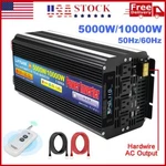 5000W 10000W Power Inverter Dc 24V To 110V Converter W/ 4AC Usb Lcd Remote Rv New. Price: $224.99.