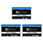 Mighty Max 12V 7AH Lithium Battery Compatible With Cyberpower RB1270B - 3 Pack New. Price: $179.99.