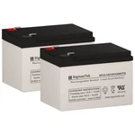 Sigmastek SP12-12(T2) Replacement Batteries Compatible W/ Apc Smart-ups SUA1000I New. Price: $53.99.