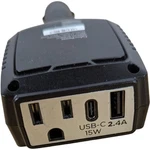 Car Inverter Port Plug Normal Usb-c Cyberpower Outlet 140 Watt Used. Price: $20.40.