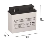 Volt 18 Amp Nb Terminal Cyberpower CS30U12V-20 Battery Replacement New. Price: $38.99.