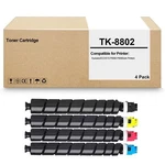 4 Pack TK-8802 TK8802 Toner Cartridge Works For Kyocera Ecosys P8060CDN New. Price: $375.00.