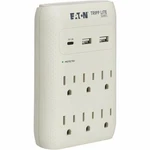 Eaton Tripp Lite Series It! 6-OUTLET Surge Protector 5-15R Outlets, Us New. Price: $38.46.